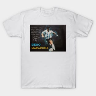 Maradona Qoutes T-Shirt